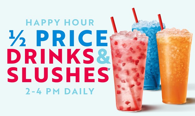 Sonic happy hour