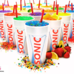 Sonic drinks menu