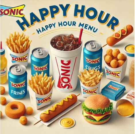 sonic happy hour menu