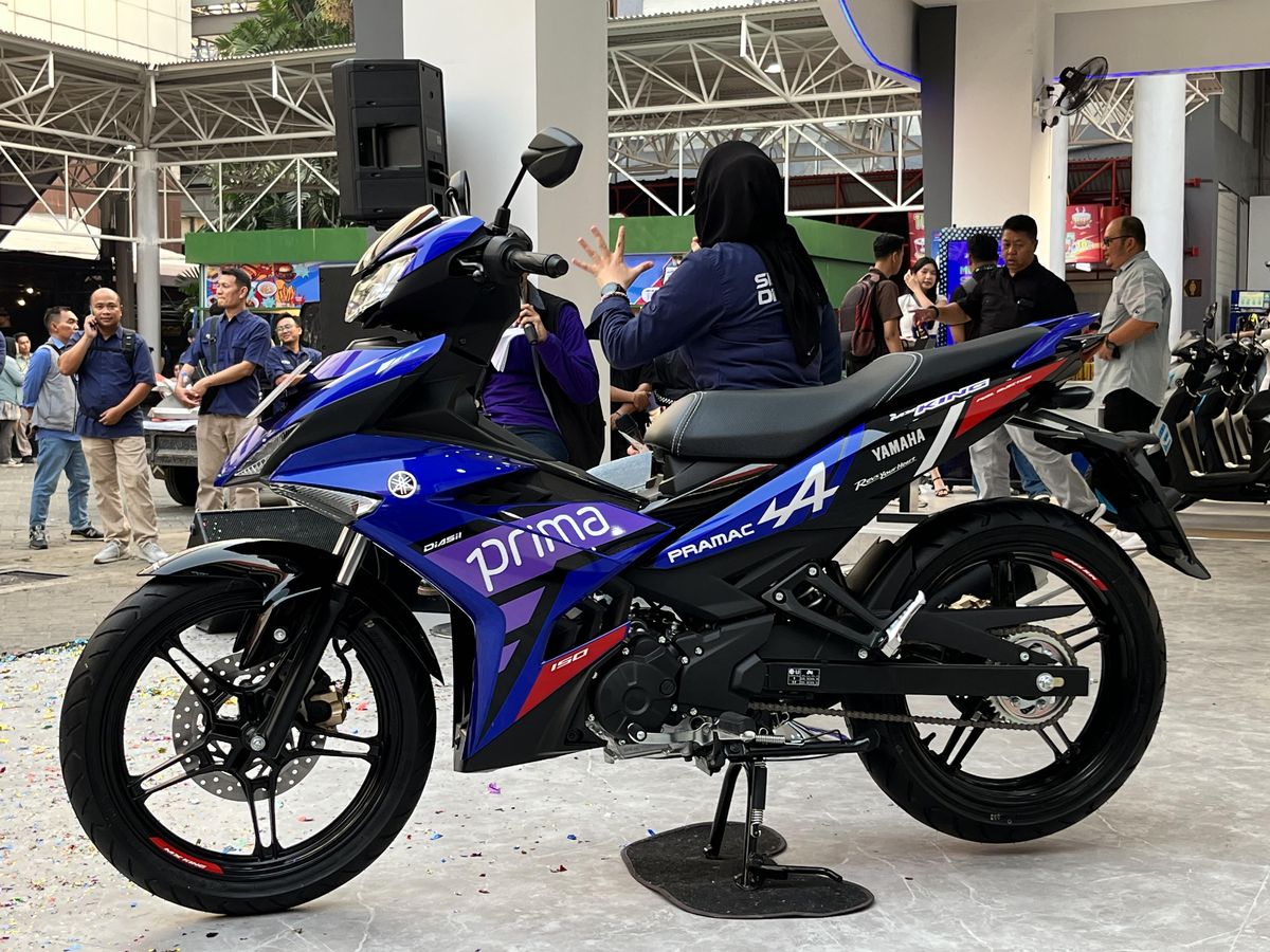 Yamaha MX King 150 Edisi Livery Pramac Resmi Meluncur, Cuma 2.000 Unit di Dunia